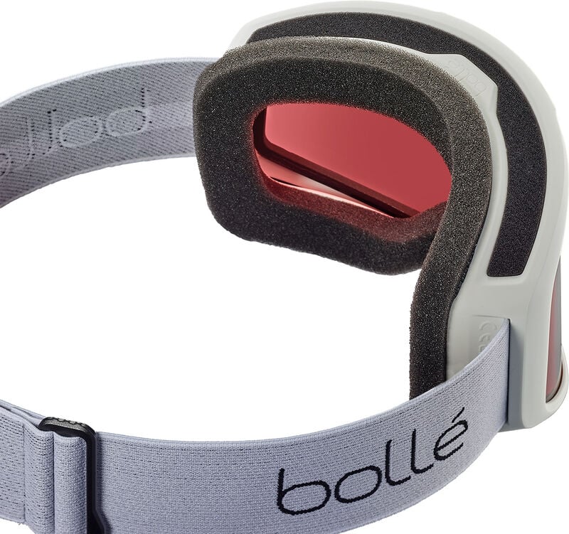 Gogle narciarskie BolléBEDROCK White Matte - Vermillon